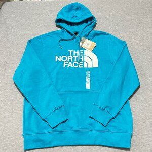 NWT The North Face Half Dome PO Hoodie Mens Sizes XL Alkaline Blue Drawstring